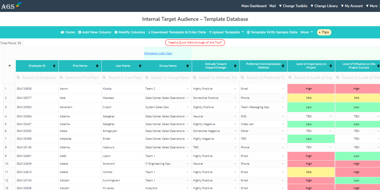 Target Audience Analysis Template