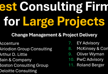 Top Ranked Best Consulting Firms for Large Scale Projects – Change Management & Project Delivery