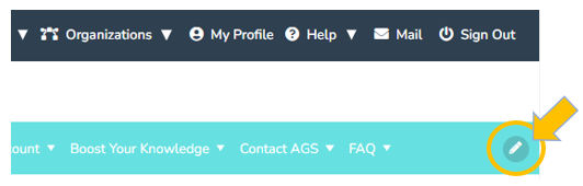 Edit Navigation Menu