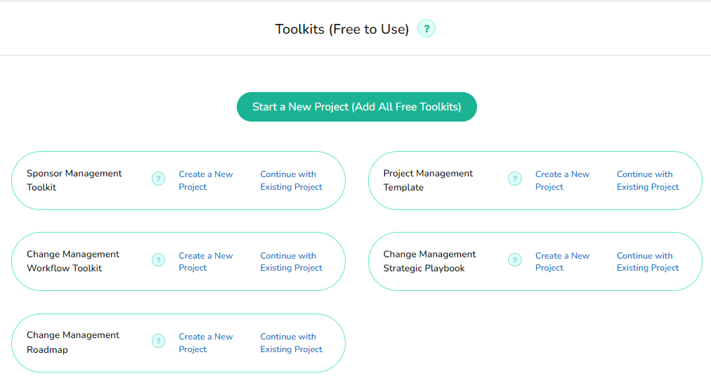 Free Change Management Cloud Tools