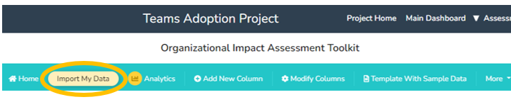 Import Data