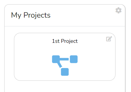My Projects section