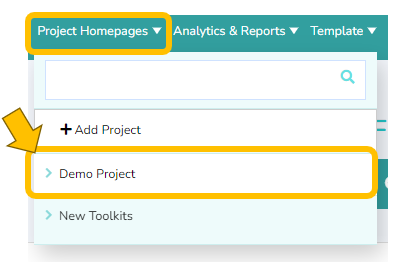 Project Home Page