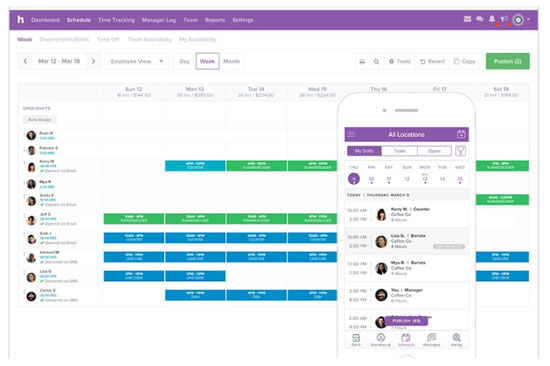 employee scheduling software