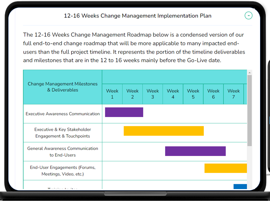 Free Change Management Implementation Roadmap