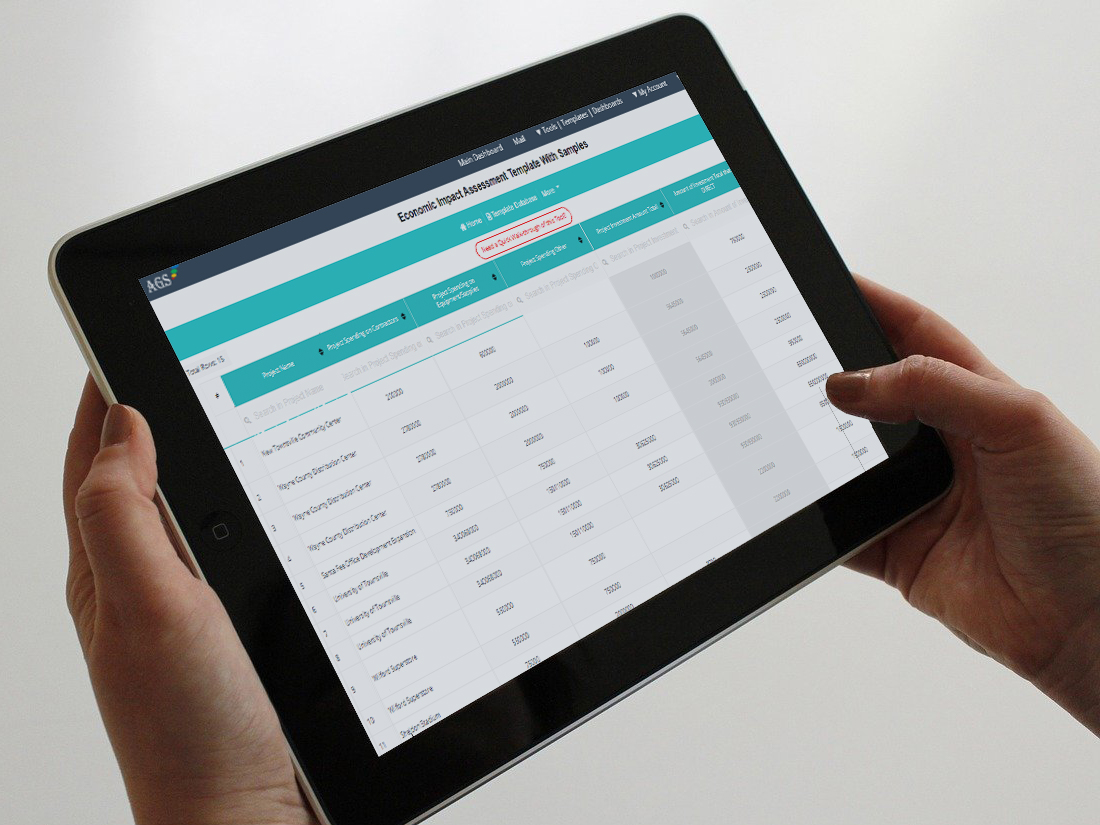 AGS Cloud Economic Impact Assessment Template