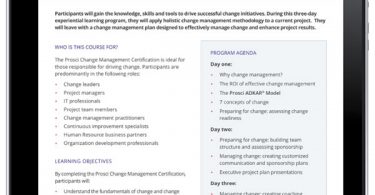 Prosci Change Management - Sydney, Melbourne, Brisbane, Perth, Adelaide, Canberra, Hobart, Darwin