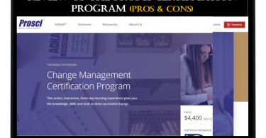 Prosci Change Management Certificate Reviews - Pros and Cons