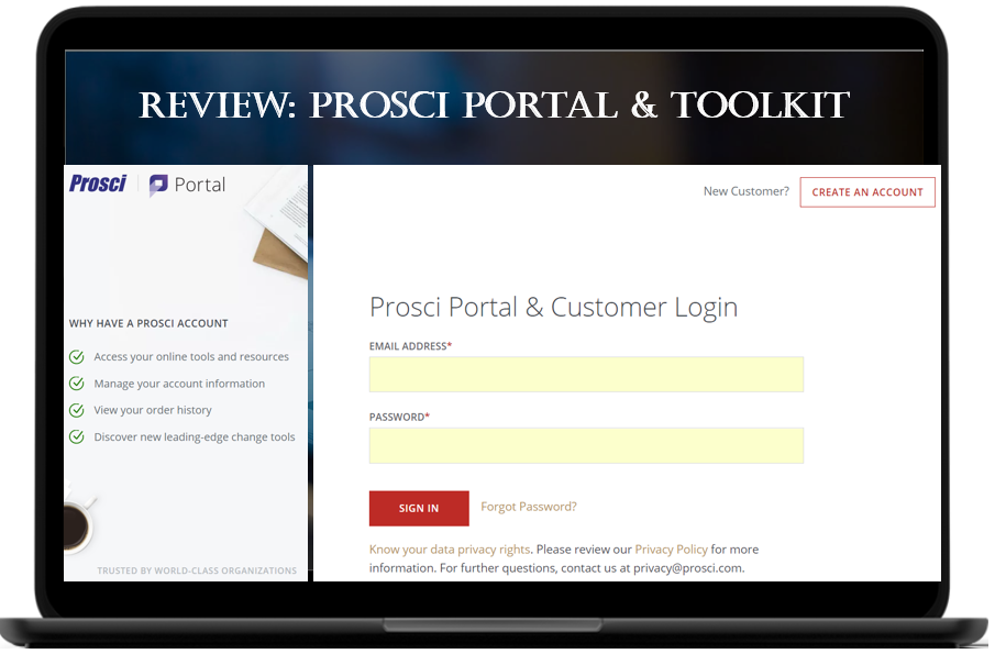 Prosci Portal and eToolkit Reviews