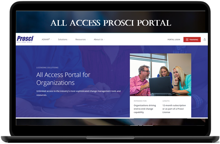 Prosci eToolkit - All Access Prosci Portal for Organizations