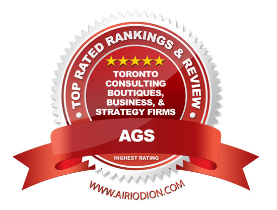 AGS Award Emblem - Top Toronto Consulting Boutiques, Business, & Strategy Firms