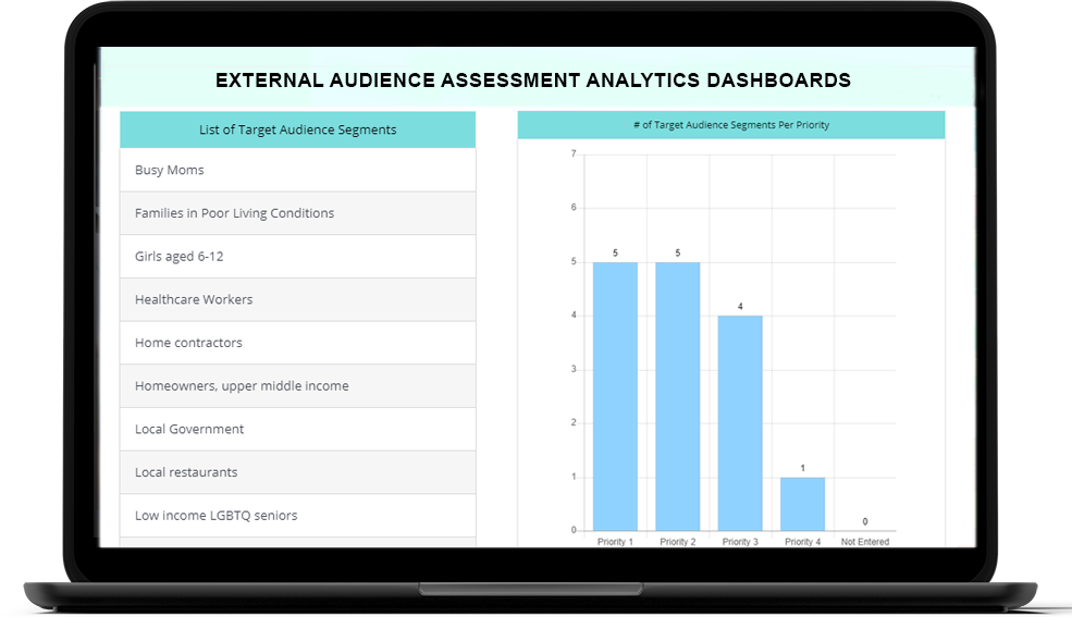 Marketing and Sales Audience Segmentation - Dashboard