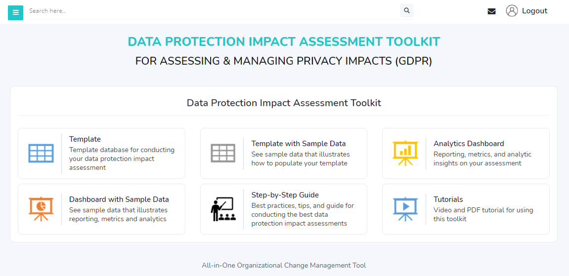 Data Protection Impact Assessment (DPIA) Home Page