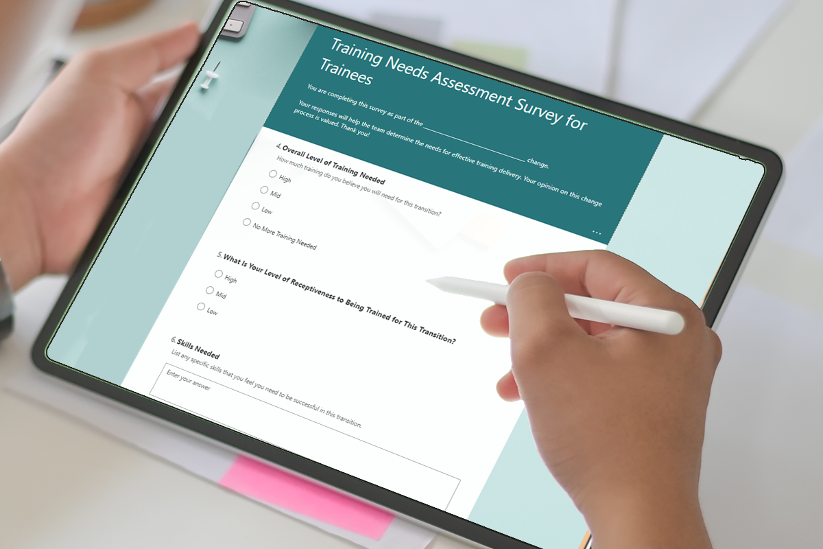 what is the purpose of a training needs analysis