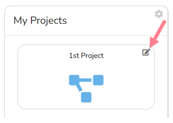 Duplicate a Project - Step 1
