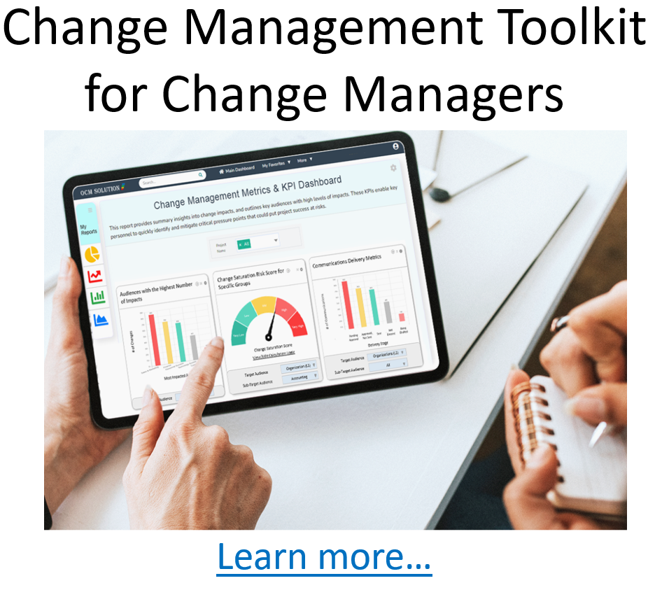 All-in-One Change Management Toolkit - Intrapage Ad