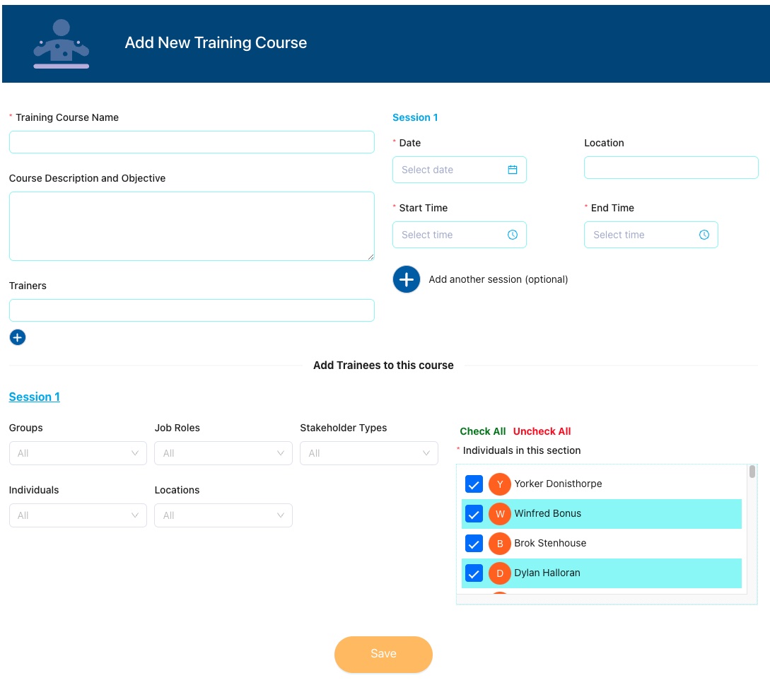 OCMS training tool