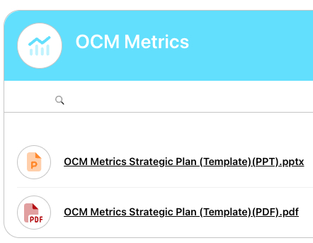 ocm kpis