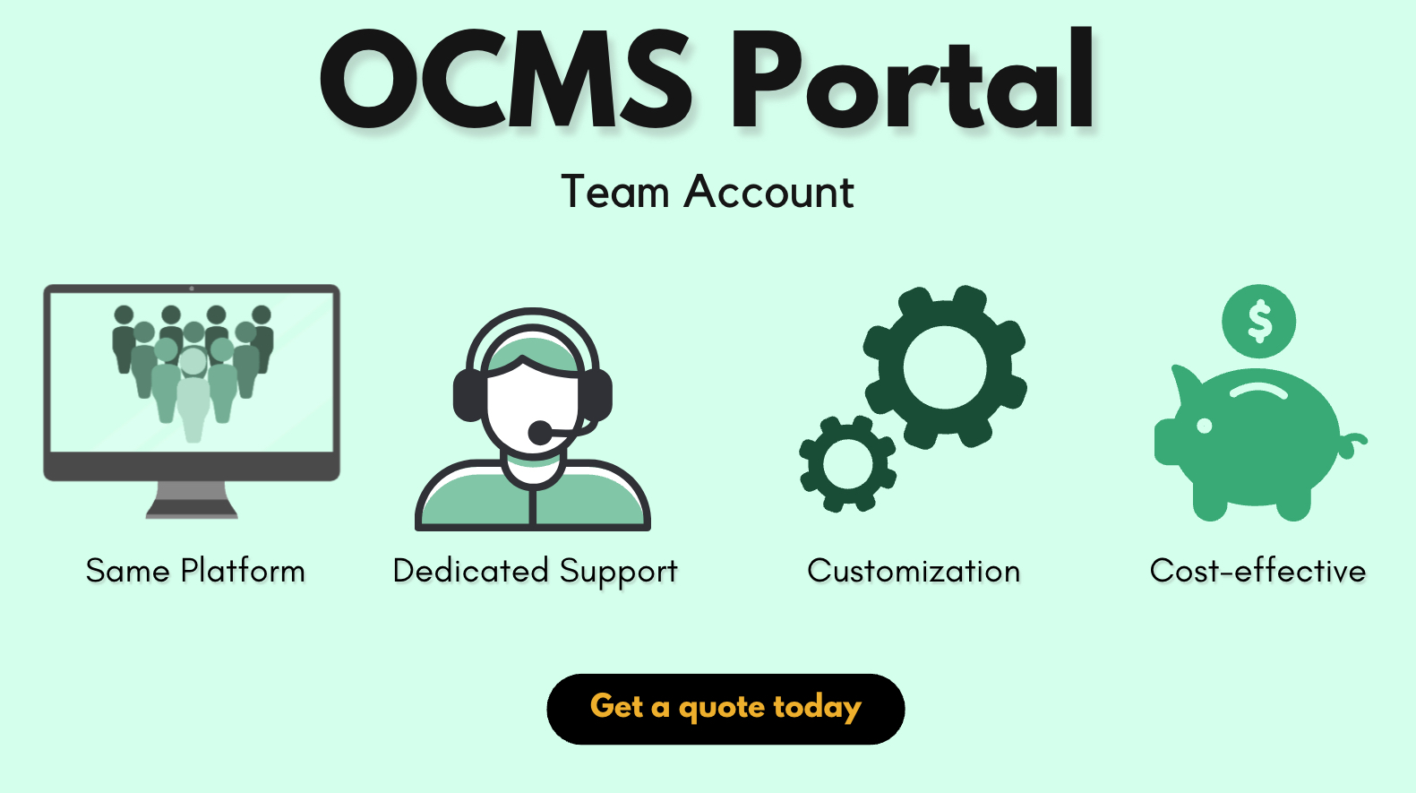 OCMS Team Account