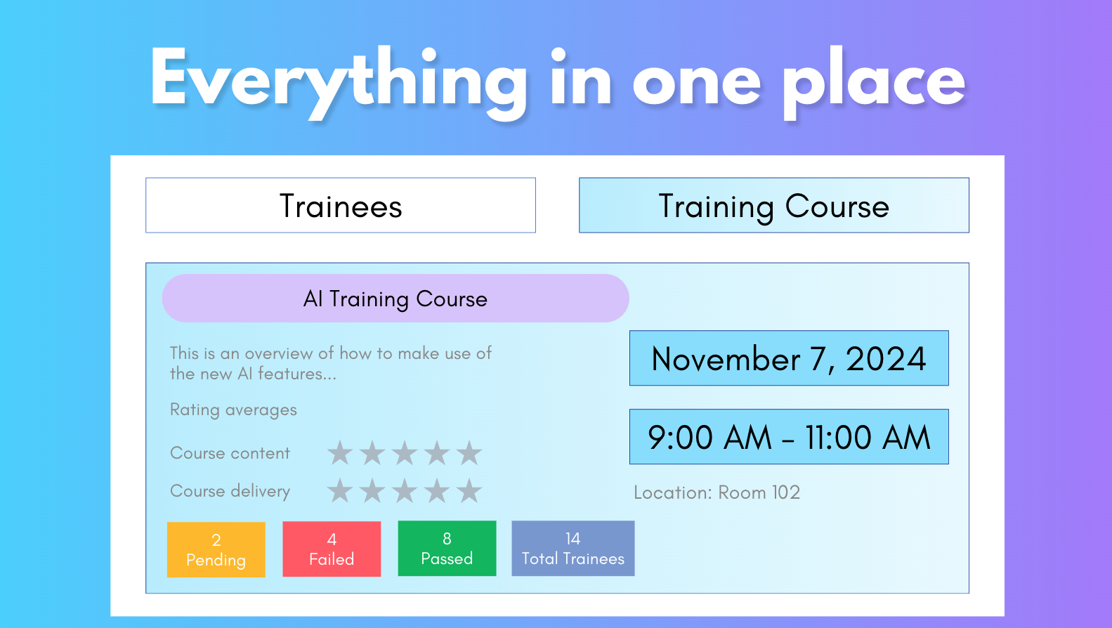 OCMS Portal - Training - All in one place