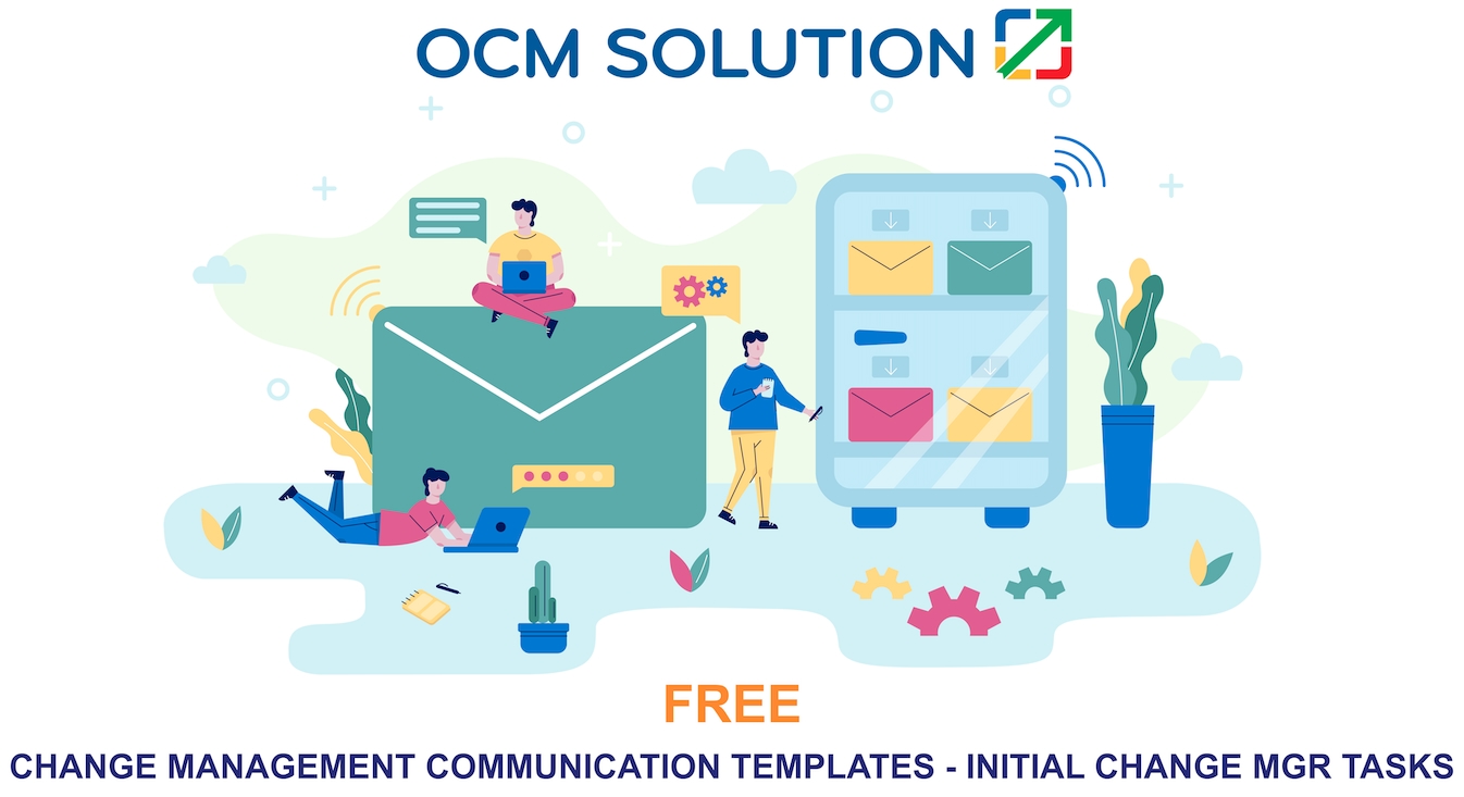 change management communication templates