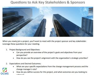 Free 2024 OCM Templates for Initial OCM Mgr Tasks and Deliverables ...