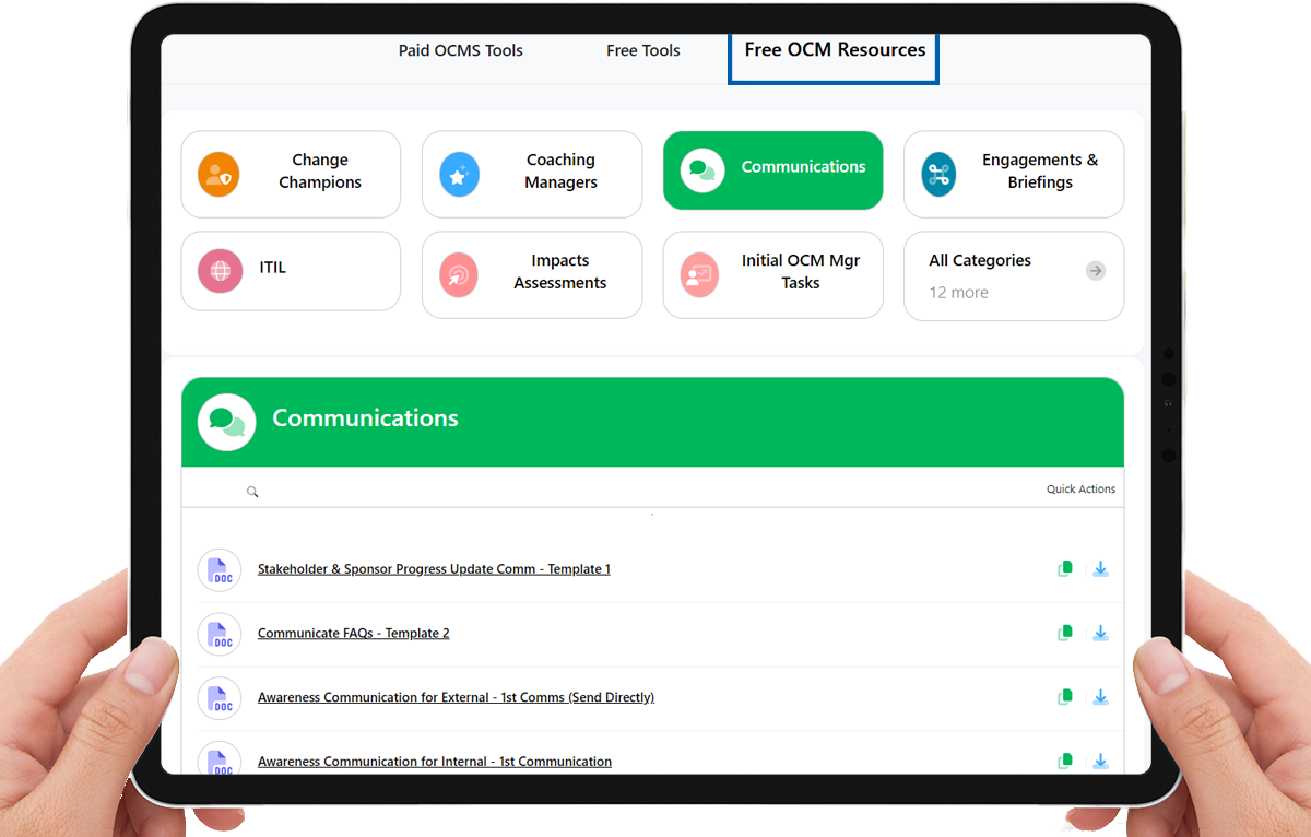 Free Internal Communication Templates