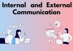 internal and external business communication