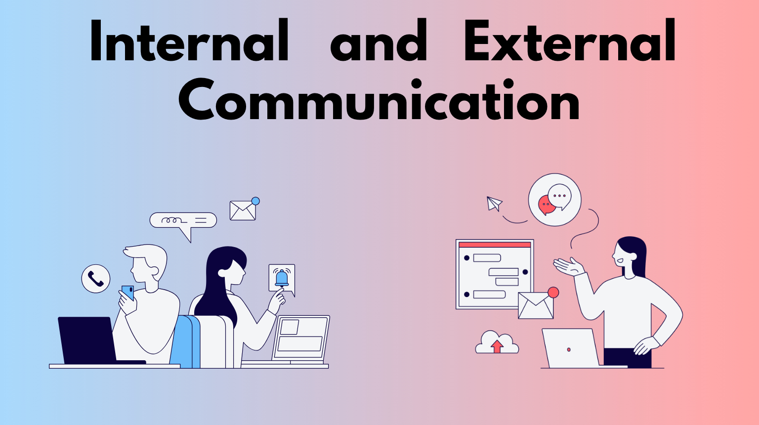 internal and external business communication