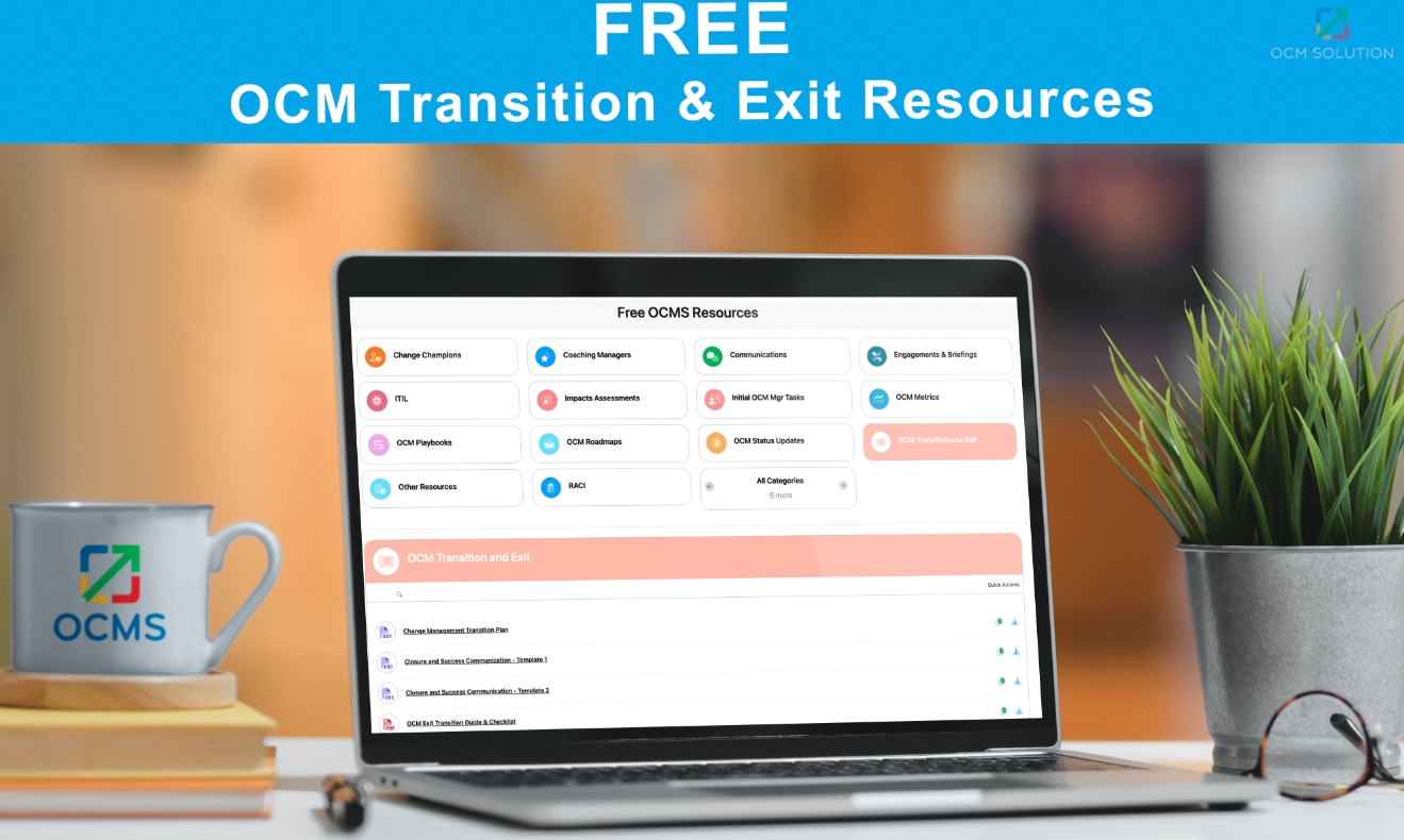 free ocms project transition plan templates