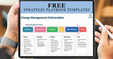 free change management strategy playbook templates