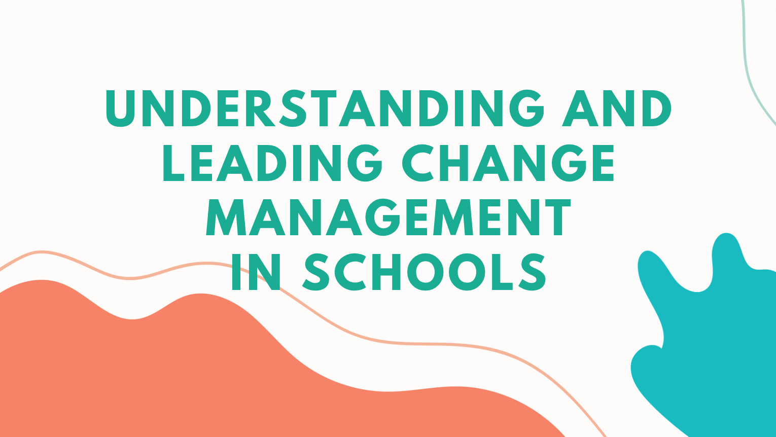 change management process in education