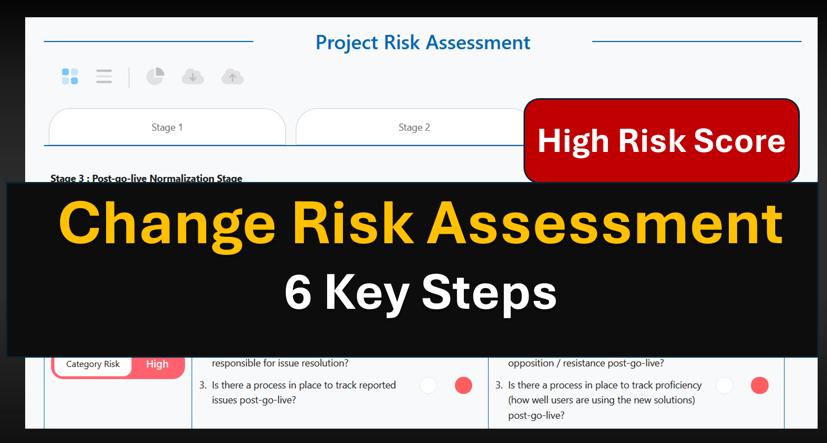 Change Risk Assessment - OCM - 6 Key Steps