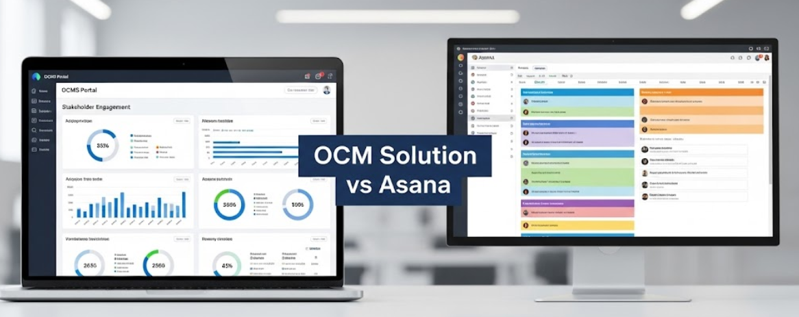 Compare OCM Solution’s OCMS Portal with Asana
