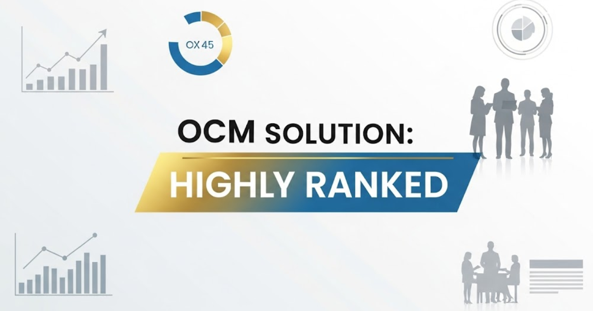 OCM Solution is the Top Ranked OCM Organizational Change Management Tool