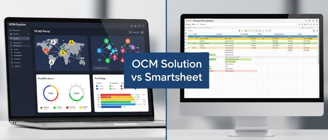 OCM Solution vs Smartsheet