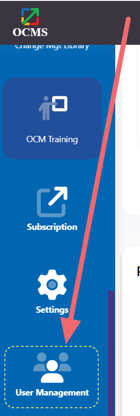 OCM User Management