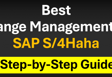 Best Change Management for SAP S4-Hana Implementation