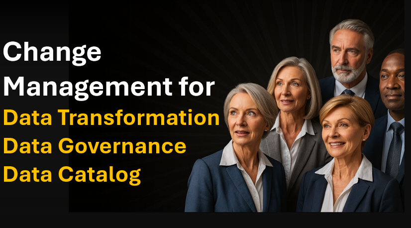 Best Change Management Guide for Data Transformation, Data Governance, Data Catalog Rollouts