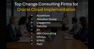 Oracle Cloud ERP Change Management Consulting Firms to Know