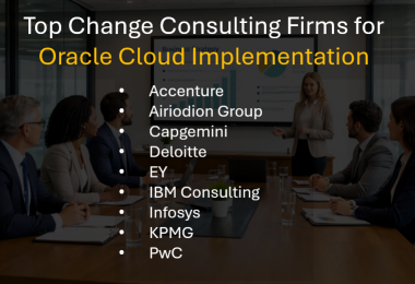 Oracle Cloud ERP Change Management Consulting Firms to Know