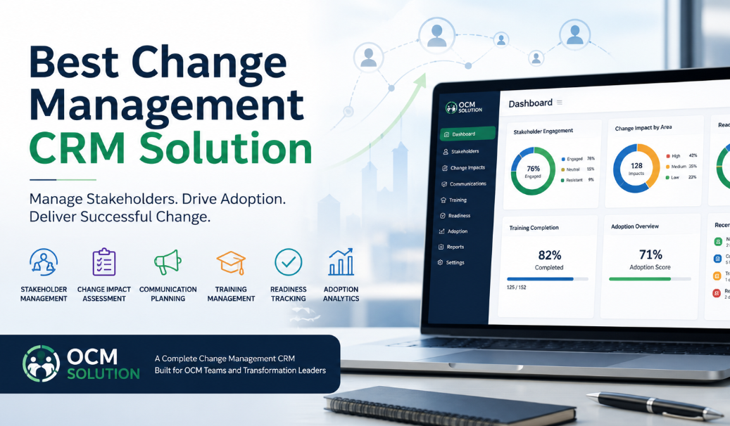 Top Change Management CRM Software for Transformation Teams