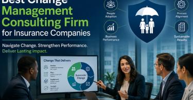 Best change management consulting firm for insurance companies. Top ranked
